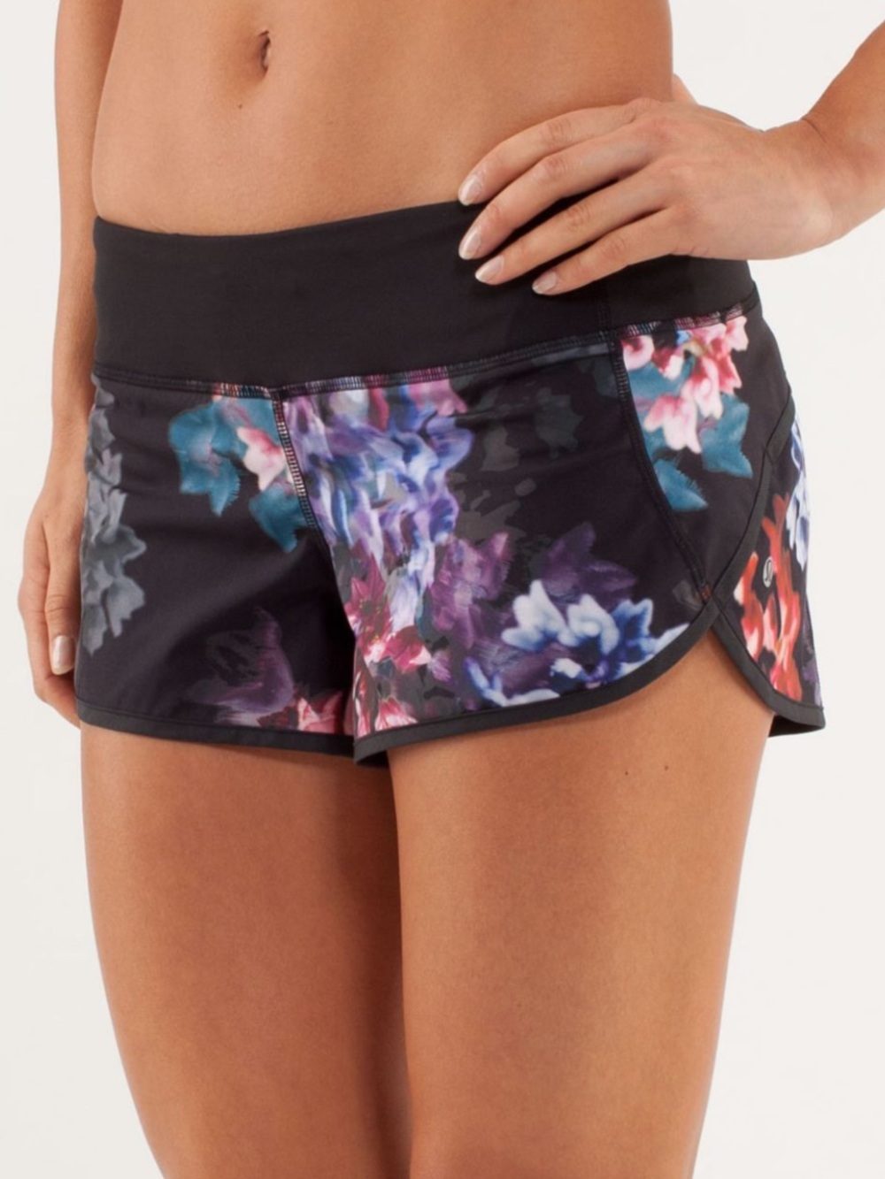 Lululemon run speed shorts ,BikeCore .size 4